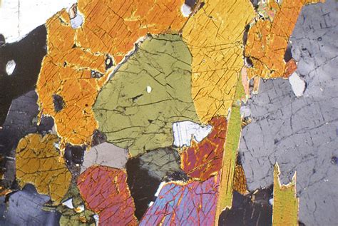 Gneiss Greenland Thin Section Microscope Slide Geosec