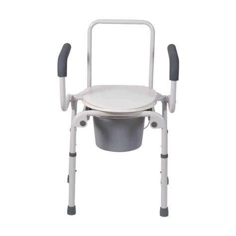 Dmi Steel Drop Arm Portable Bedside Commode Commodes