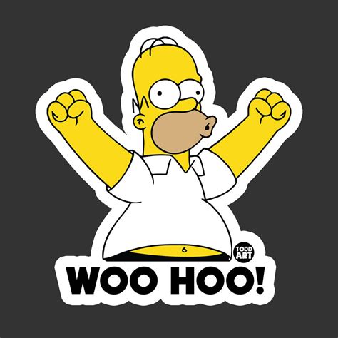 Homer Woo Hoo Tools 3 Sticker Adult Stickers Funny Etsy