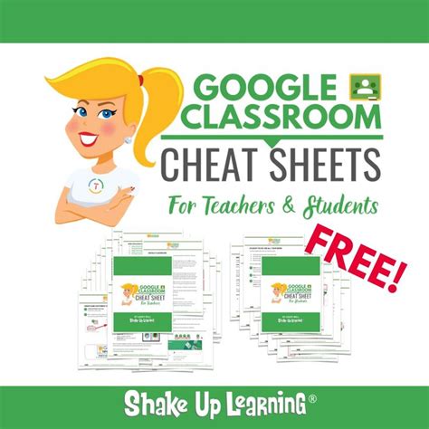 The Google Classroom Cheat Sheets for Teachers and ...