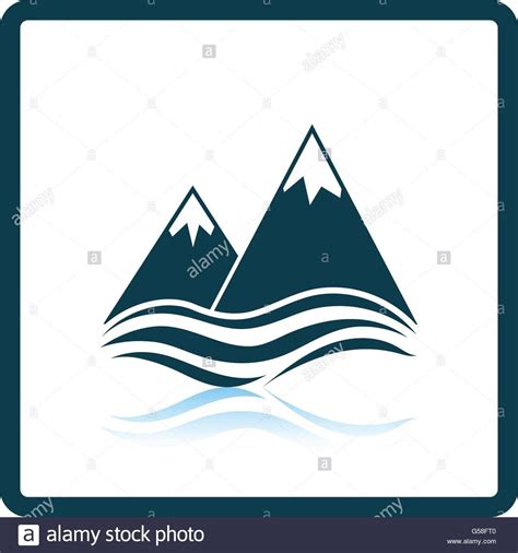 Mountain Reflection Logo Logodix