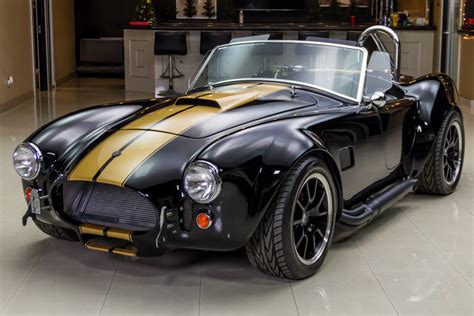 Black 1965 Shelby Cobra Factory Five For Sale Mcg Marketplace
