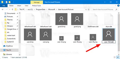 Remove User Account Picture From Sign In Screen In Windows 10