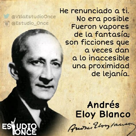 Estudio Once La Renuncia Andrés Eloy Blanco