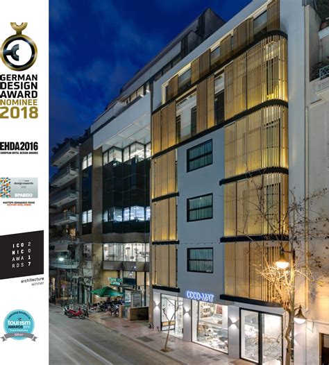 Coco Mat Hotel Athens By Elastic Architects Iconic Awards 2017 Winner