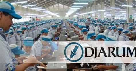 Pt djarum adalah salah satu perusahaan terbesar di indonesia yang pusatnya di kudus, jawa tengah. Lowongan Kerja PT. Djarum (Perusahaan Produsen Rokok Kretek)
