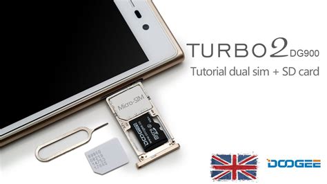 And, in a sense, it is. Tutorial dual sim + sd card DOOGEE DG900 - YouTube
