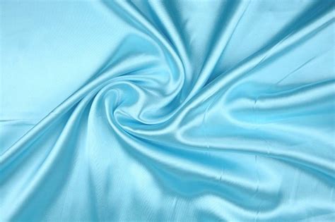 Poly Satin Light Blue Yes Fabrics