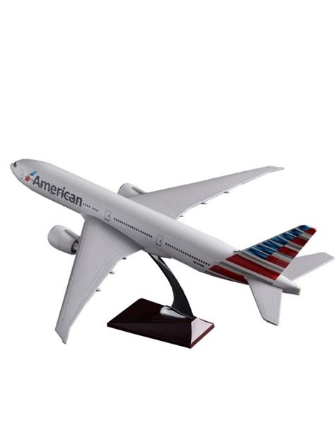 47cm American Airlines Boeing 777 Resin Model Aircraft