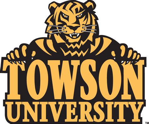 Towson Tigers Logo Primary Logo Ncaa Division I S T Ncaa S T
