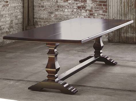 This video describes how i modified the plywood dining table to eliminate the side wobble. Bench*Made Maple 108" Rectangular Table | Dining table, Dining room table, Furniture