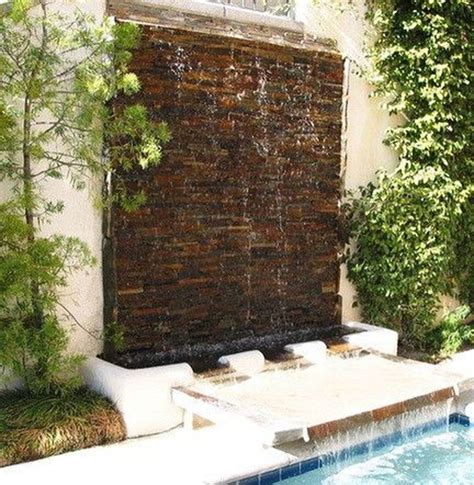 Stylish Outdoor Water Walls Ideas For Backyard08 Water Wall Fountain