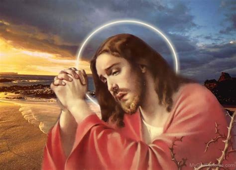 Jesus Christ Praying Image God Pictures