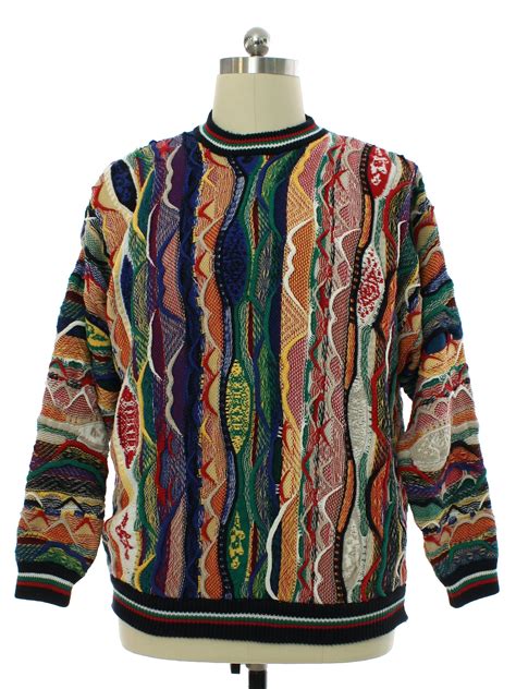 Eighties Vintage Sweater 80s Style Made In The 90s Cotton Traders