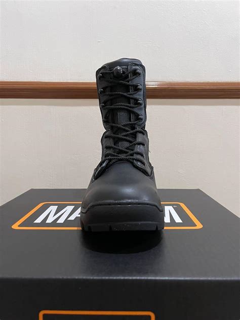 Magnum Spartan Xtb Vibram Outsole Black Boots Mens Fashion Footwear