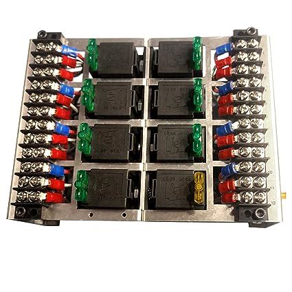 Relays MGI SpeedWare Relay Panel Box And Wiring Block Kit With 12 Volt