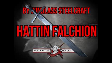 Hattin Falchion Sword Review Youtube