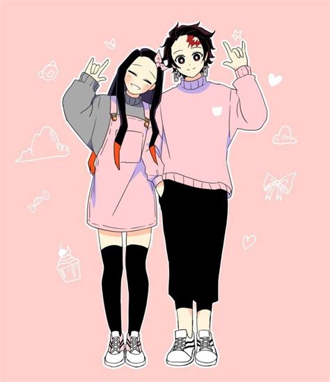 Tanjiro And Nezuko Kimetsunoyaiba Anime Demon Nezuko Cosplay Slayer