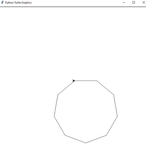 How To Draw A Shape In Python Using Turtle Turtle Programming In
