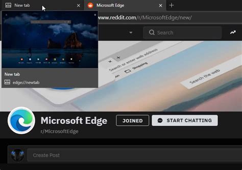 Latest Microsoft Edge Canary Build Comes With The New Tab Preview