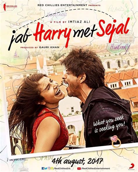 Jab harry met sejal is directed by imtiaz ali. SRK to launch Jab Harry Met Sejal's first song in ...