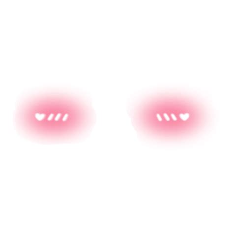 Blush Aesthetic Gacha Mouth Png