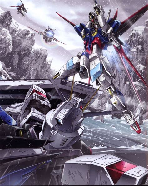 Mobile Suit Gundam Seed Destiny Freedom Gundam Vs Impulse Gundam