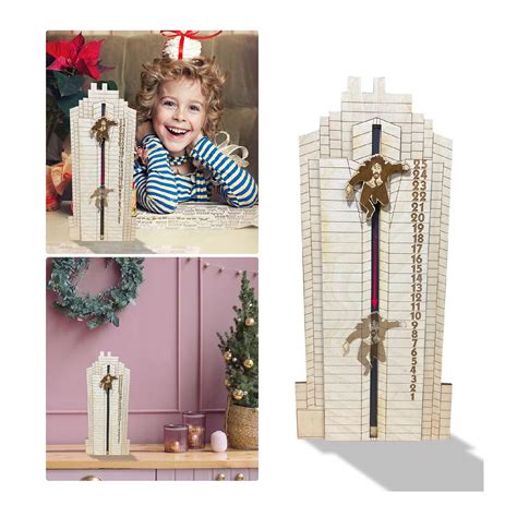 Buy 2022 Christmas Advent for op Wooden Decorations,Die Hard 25 Days