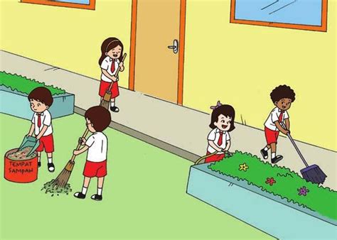 Gambar karikatur saat sangat beragam, baik dari rupa maupun cara pembuatannya. Menjaga Kebersihan Di Lingkungan Sekolah