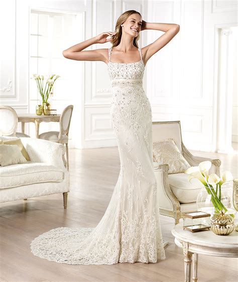 Sport a short wedding dress and show them that bridal elegance isn't how long your. Atelier Pronovias Wedding Dresses 2014 Collection - MODwedding