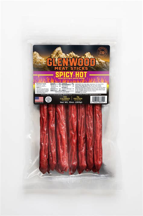 Spicy Hot Sticks — Glenwood Snacks