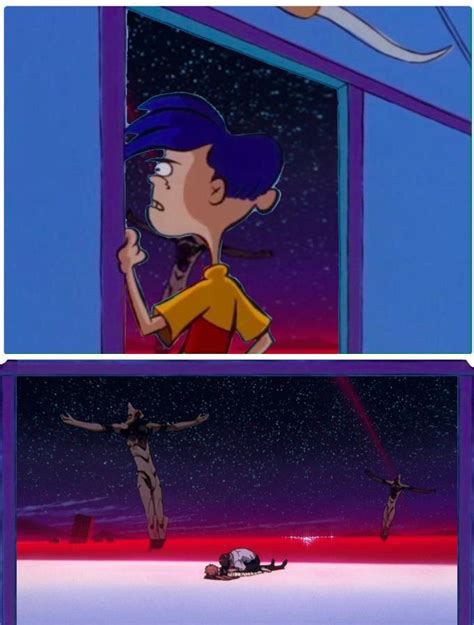 It is because of this frequent display of labor that rolf has strength that rivals ed's, though his strength, while impressive, is no match for ed's, as rolf can only use it when he is angry, while ed's strength is a part of his biology. Ralph Meme Ed Edd And Eddy Looking Out Window