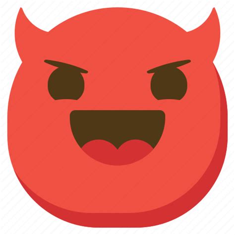 Demon Emoji Emoticon Evil Smileys Icon Download On Iconfinder