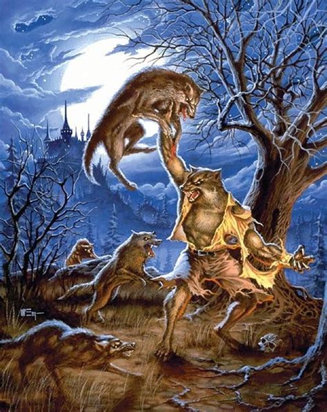 Bad Werewolf Werewolf Werewolf Vs Vampire Fantasy Creatures