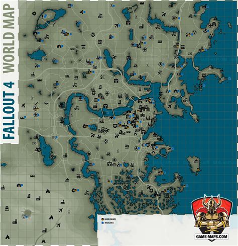 Fallout 4 World Map Game