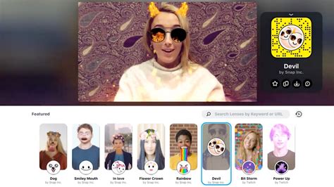 Snapchat Lenses Come To Mac And Pc With New Snap Camera Software