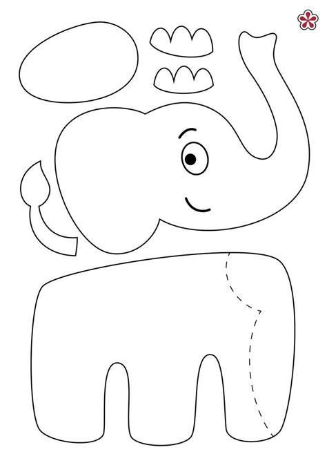 An Elephant With Speech Bubbles On Its Head And The Shape Of Its Trunk