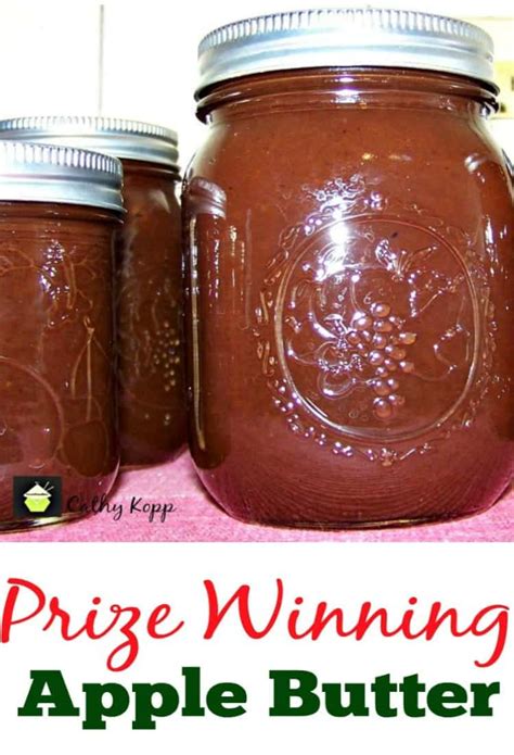 Prize Winning Slow Cooker Apple Butter