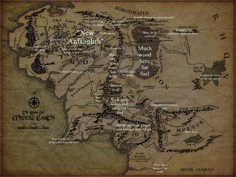 10 Top Map Of Middle Earth High Resolution Full Hd 1920×1080 For Pc