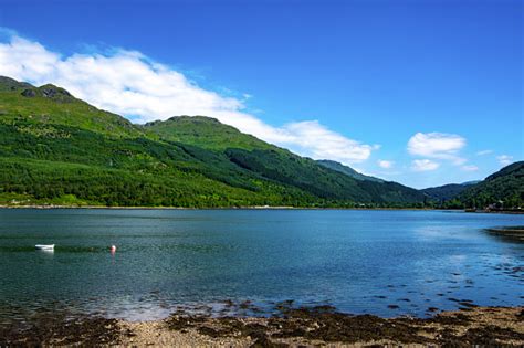 A Perfect Summer Day At Loch Long Arrochar Village Argyll And Bute