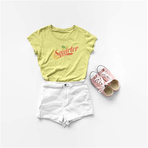 Women S Squirter Short Sleeve Cotton T Shirt Super Soft Light Squirt