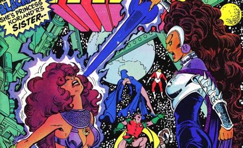 A Comic History Of Blackfire And Starfires Conflict