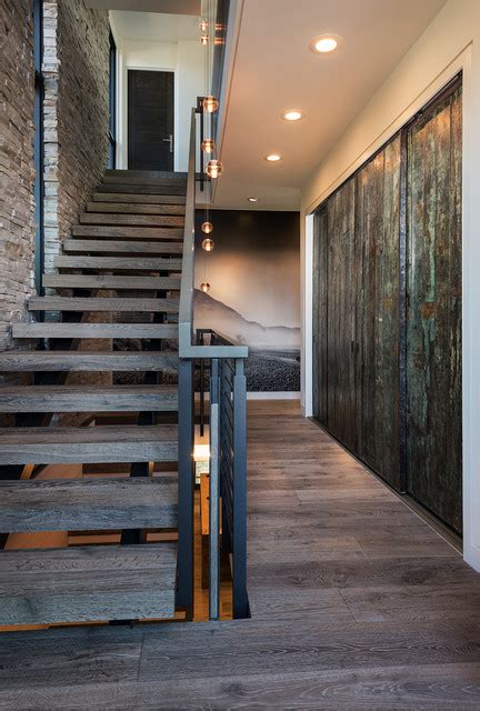 Seashell Contemporary Staircase San Diego By Oasis Architecture