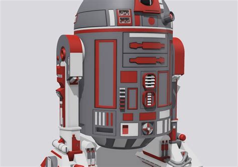 Astromech Droid Cgtrader