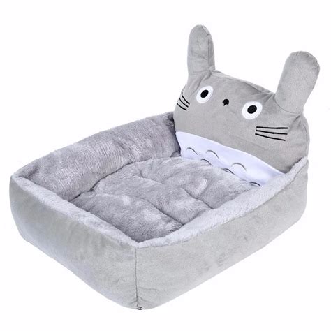 New Cartoon Cat Beds And Mats Cozy Warm Soft Fleece Bed Sofa For Small