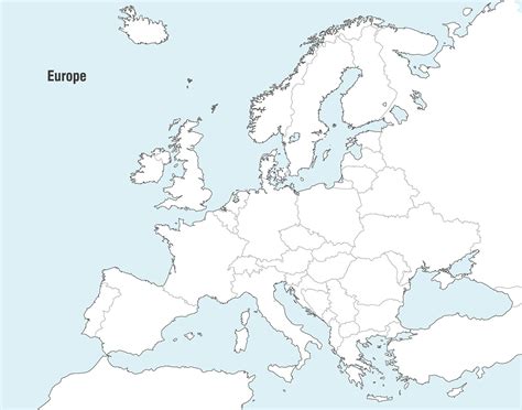 Download Vector Maps of Europe - Download Free Vectors, Clipart ...