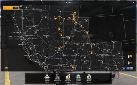Ats Orginal Map For Profile Mod X American Truck Simulator