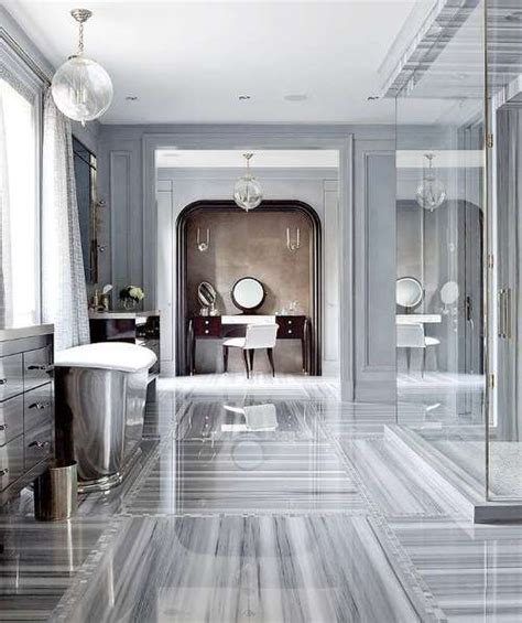 Schon die alten römer schätzten die edle wirkung von villen aus marmor. idee badezimmer grau mit marmor fliesen badezimmer - fresHouse