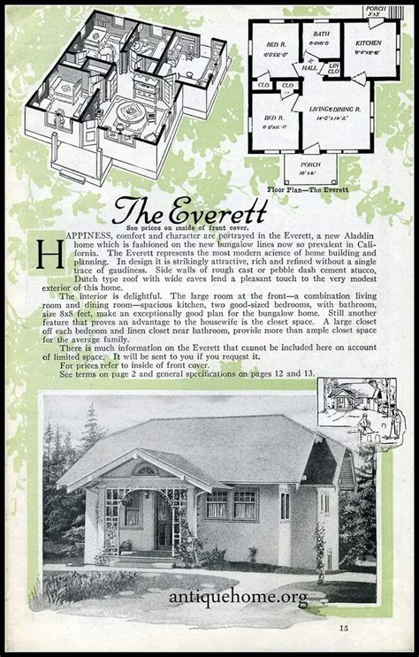 Flickrpymzqeq 1918 Aladdin Kit Houses The Everett The
