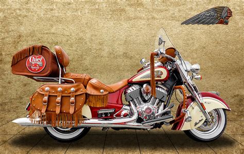 Indian Chief Vintage Motorcycle